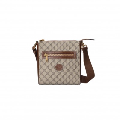 GUCCI GG SUPREME MESSENGER BAG 681021 (23.5*21*4.5cm)